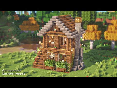 Minecraft | How to Build a Cottagecore Survival Base