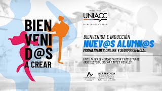 Facultad de Administración - Inducción nuevos alumnos online y semipresencial.