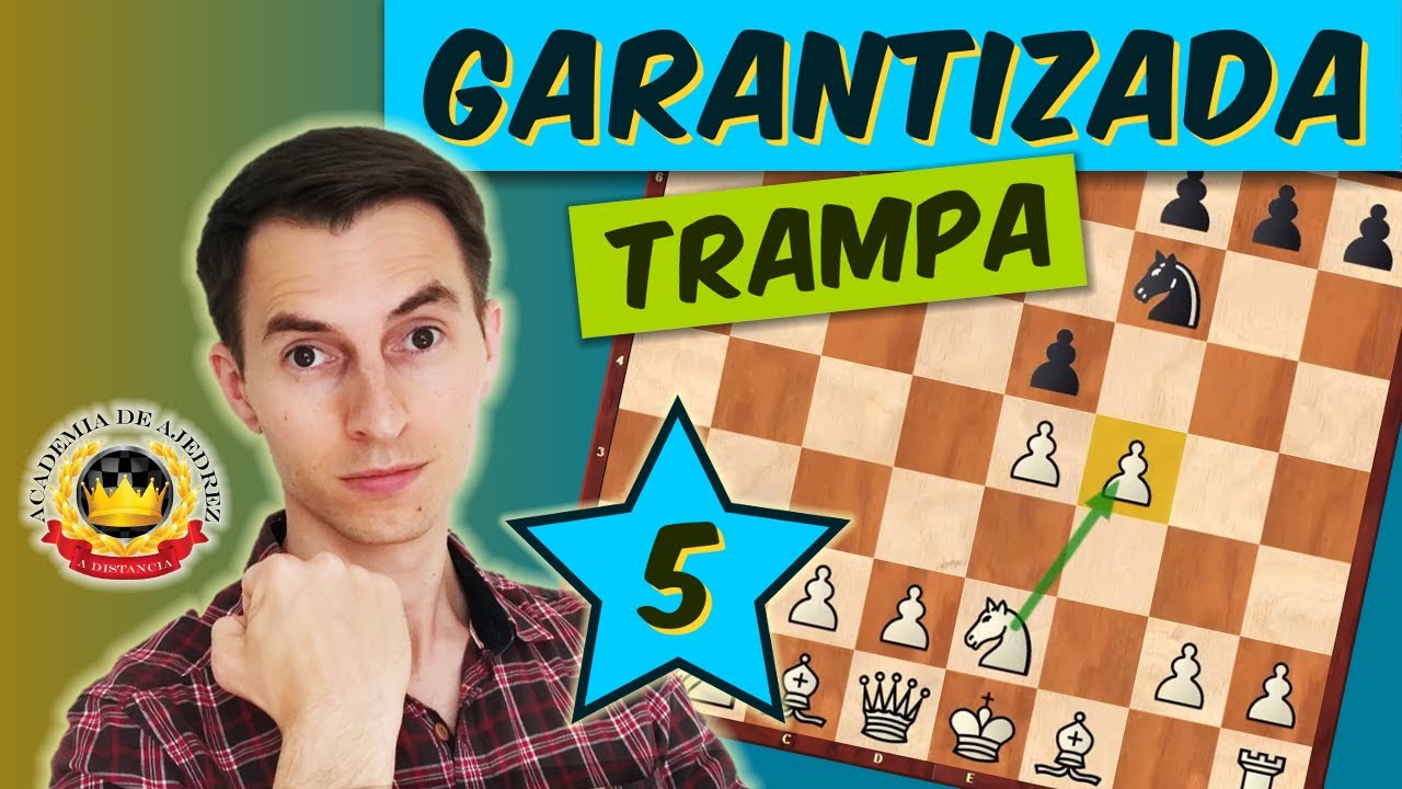 ¡Victoria GARANTIZADA en 5 jugadas! (Poderosa trampa de apertura en ajedrez)