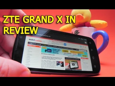 ZTE Grand X IN Review Full HD in Limba Romana - Mobilissimo.ro