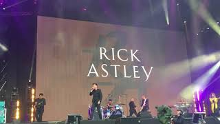 Rick Astley- Never Gonna Give You Up- Radio 2 Hyde Park London- 10.9.17