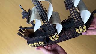 Дерев'яний 3D конструктор "Піратський корабель"