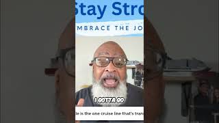 Never arrive the day a Cruise Ship Embarks ! #shorts