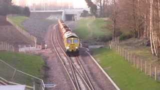 preview picture of video 'Borders Rail Ballast Drop!'