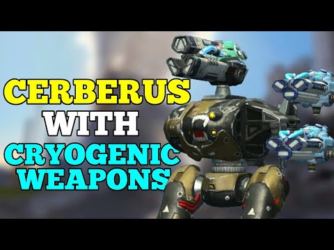 War Robots: Cerberus With Glacier Cryo - Cryogenic Setup WR Gameplay