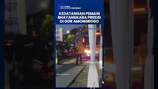 Jelang Final Proliga 2025, Detik-detik Pemain Jakarta Bhayangkara Presisi Tiba di GOR Amongrogo