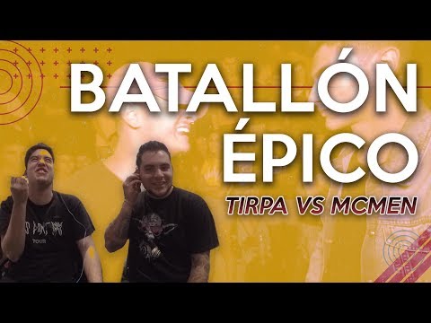 VIENDO UN BATALLÓN DE CALLE CON MI PRIMO - TIRPA VS MC MEN
