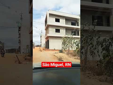 Construção civil em São Miguel, RN, a todo vapor