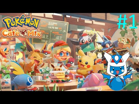 Let's Play Pokemon Cafe Mix:  Part 1 - Open for Business [Orders #1-10]