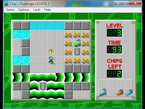 Chip's Challenge Level 3 Tutorial