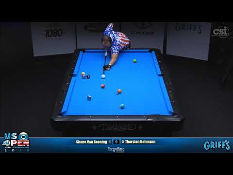 2018 US Open 10-Ball Championship: Shane Van Boening vs Thorsten Hohmann