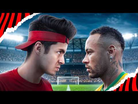 FUI DESAFIADO PELO NEYMAR! *Desafio