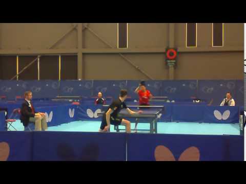 Marko Medjugorac Reverse Pendulum serve Canada Cup Mar 11 2017 2/2