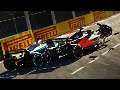 Crash UNDER Safety Car?!...I've never seen this before on the F1 25 Game...