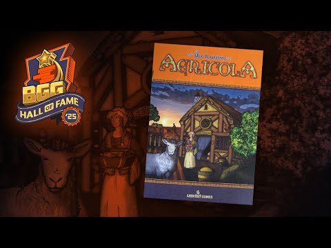 Agricola: 2025 BoardGameGeek Hall of Fame Inductee