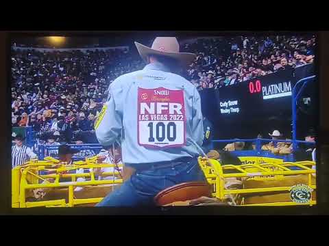 2022 Wrangler NFR Round 7 Team Roping