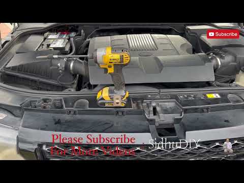 How to Change Engine Air Filter on Range Rover Sport | Replace Engine Air Filter on Ranger Rover
