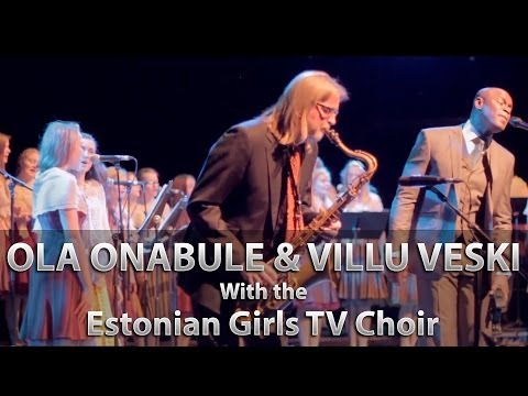 Ola Onabule, Villu Veski and the Estonian TV Girls Choir - QEH 2014