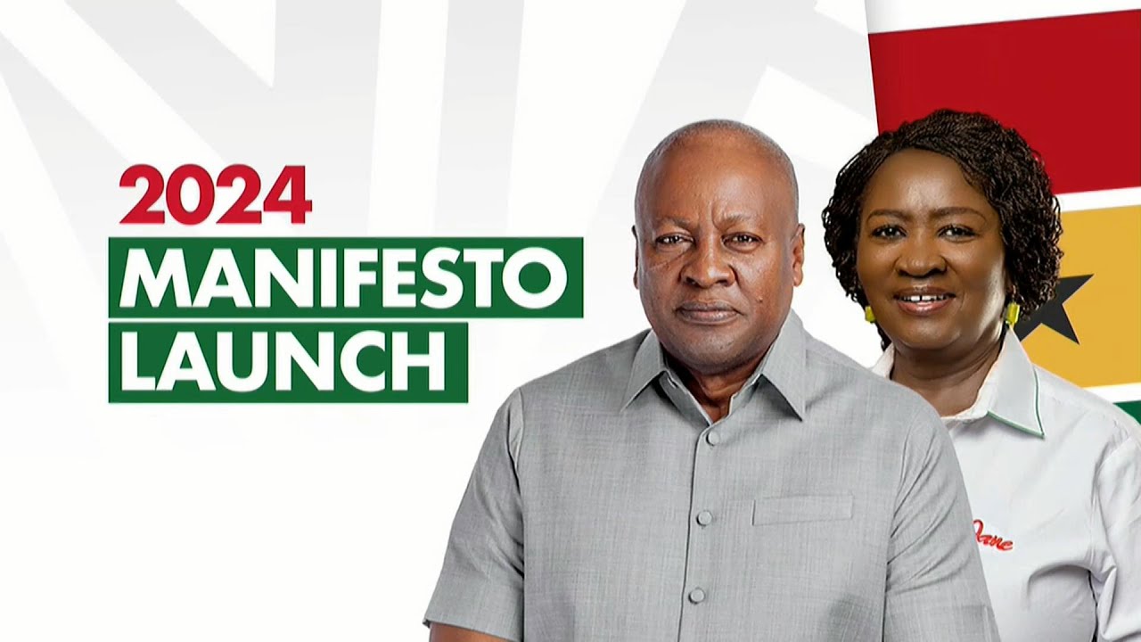 Streamed -  NDC LAUNCHES MANIFESTO
