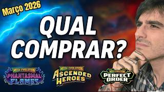 QUAIS COLEÇÕES COMPRAR de Pokemon TCG em Março 2026?