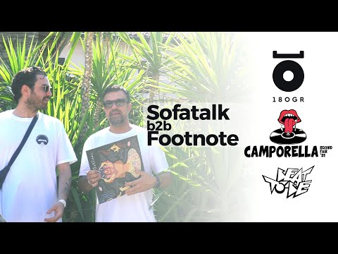 SOFATALK b2b FOOTNOTE in 180 GR x Camporella Record Fair, Parma - 2021
