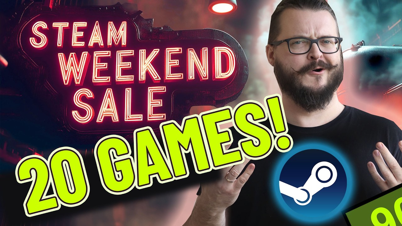 Steam Weekend Sale! 20 AWESOME Games on Sale! 🎮🕹️👾