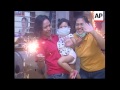 Filipinos Welcome The New Year With Firecrackers
