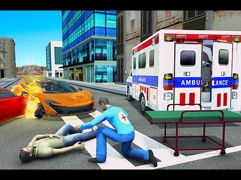 911 Ambulance City Rescue: Emergency Driving Game - Android Gameplay.