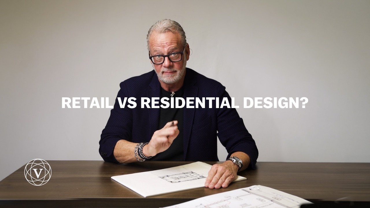 The Architecture of Retail: Hand-Sketching a Modern Shop Concept