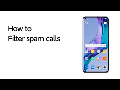 How to Filter spam calls
