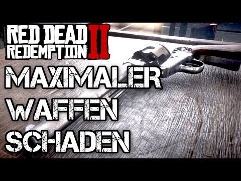 RDR2 Waffe verbessern auf MAX SCHADEN - Waffen verbessern erklärt - Waffe Guide