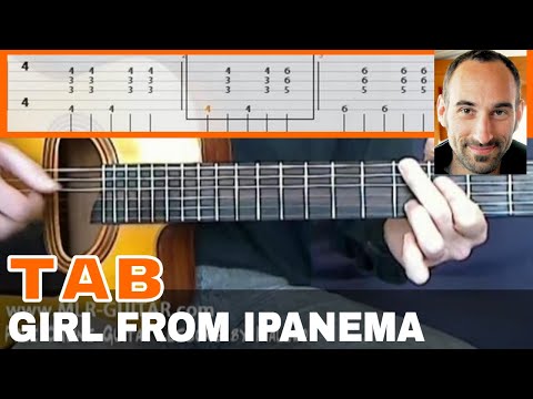 Guitar Cover / Tab "The Girl From Ipanema" by MLR-Guitar