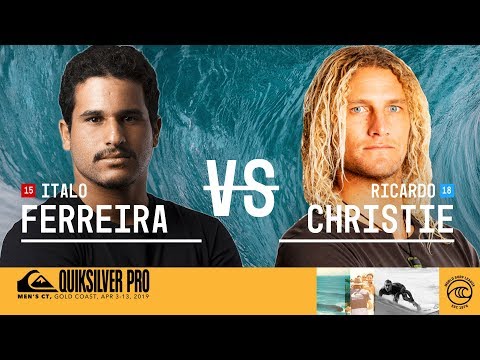 Italo Ferreira vs. Ricardo Christie - Round Three, Heat 13 - Quiksilver Pro Gold Coast 2019