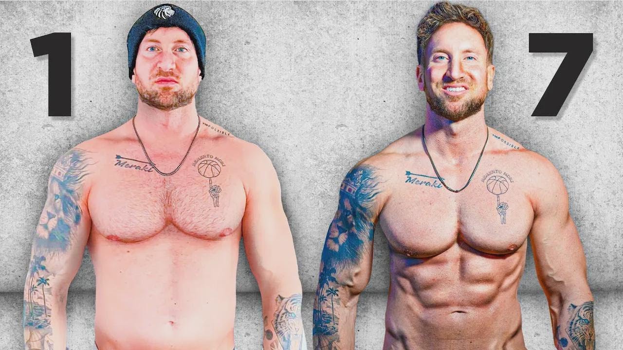 Tentei Definir o Abdômen em 7 Dias (1000 Repetições por Dia!)