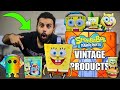I Bought All The VINTAGE SPONGEBOB SQUAREPANTS Products I Could Find On EBay PINEAPPLE FISH TANK