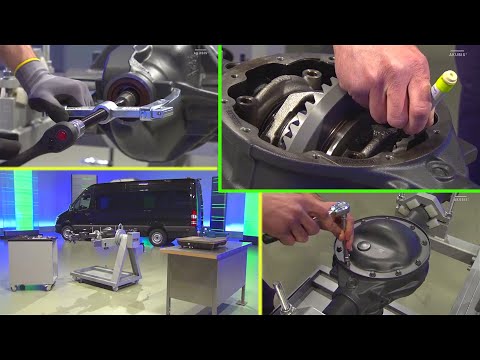 Mercedes-Benz Sprinter Rear Axle Repair: Part 1 - Gear Backlash Adjustment (W906, W900)