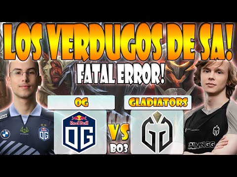 OG VS GLADIATORS BO3[GAME 1]ELIMINACION-ATF VS DYRACHYO-ESL ONE STOCKHOLM 2022-DOTA 2 PRO