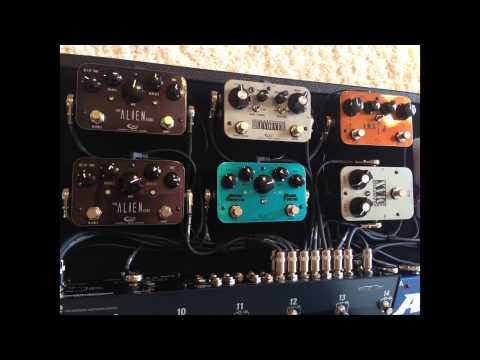 West Coast Pedal Board - Fuel's Andy Andersson and Brad Stewart's Pedalboards