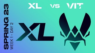 LEC Spring Split 2023 - W1D2 -  XL vs VIT
