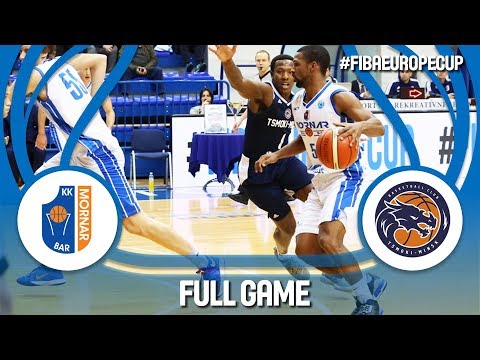 Mornar Bar (MNE) v Tsmoki-Minsk (BLR) - Full Game - FIBA Europe Cup 2017-18