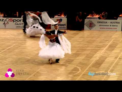 Volodymyr Lyatov - Veronika Myskho, Austrian Open 2013, WDSF WCH 10 dance, semifinal - quickstep