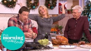 Jamie Oliver&#39;s Brussels in a Hustle and Knife Sharpening Tips | This Morning