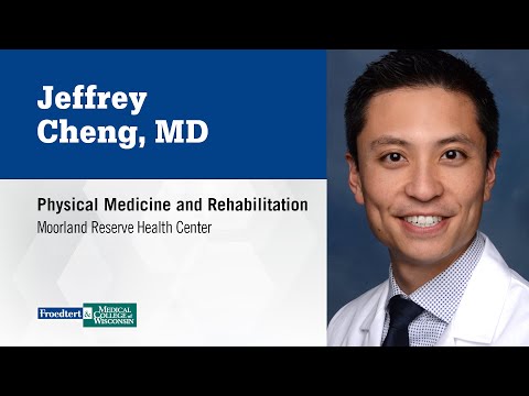 Jeffrey Cheng, especialista em medicina física e reabilitação