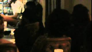 Grammy Nominated Angie Fisher &quot; IRS&quot; sitting in the audience getting loved from the band.