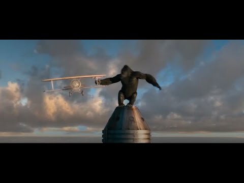 King Kong. (2005)  Climbing Up and Falling from the Empire State Building /Кинг Конг (2005)