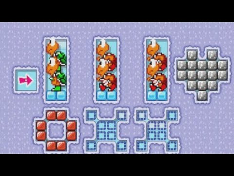 Find The Difference ! ☆SMM2 1周年記念☆ by れんれん★ 🍄 Super Mario Maker 2 #adj 😶 No Commentary