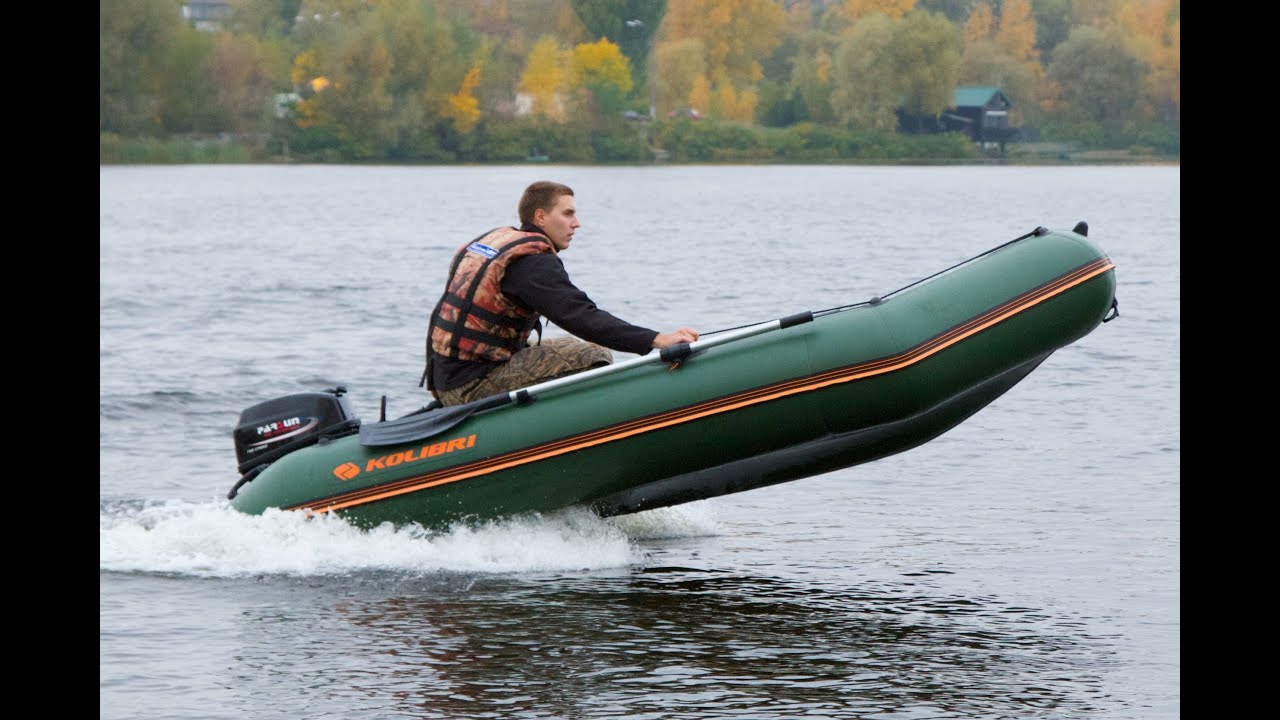 Pripučiama motorinė valtis su kiliu Kolibri KM-360D Pripučiama motorinė valtis su kiliu Kolibri KM-360D