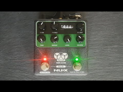NUX - NDD-7 Tape Echo (Emulator) - Delay Effects Pedal image 7