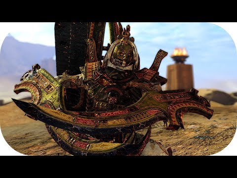 Total War Warhammer II ♦ Tomb Kings ♦ Super Rare Necrosphinx Animation