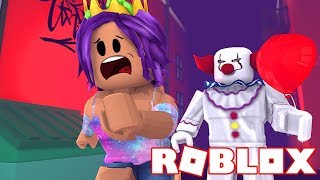 Escape Evil It Clown Pennywise In Roblox Redhatter Roblox Free Online Games - escape the clown obby roblox